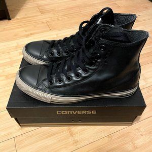Chuck Taylor All Stars HI-Black Rubber-M8 / W10